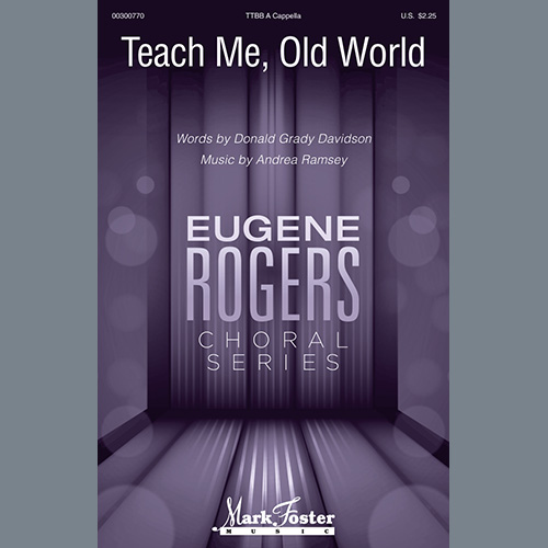 cover: Teach Me, Old World, Donald Grady Davidson and Andrea Ramsey, Chor
