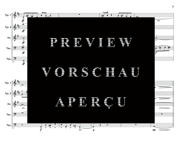 Produktgalerie: Seite 11 von 11 Brass Turbulences, , (Blechbläser Quintett)