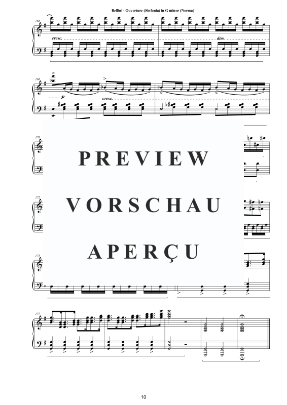 Produktgalerie: Seite 11 von 11 Ouverture (Sinfonia) (Norma), , Klavier Solo