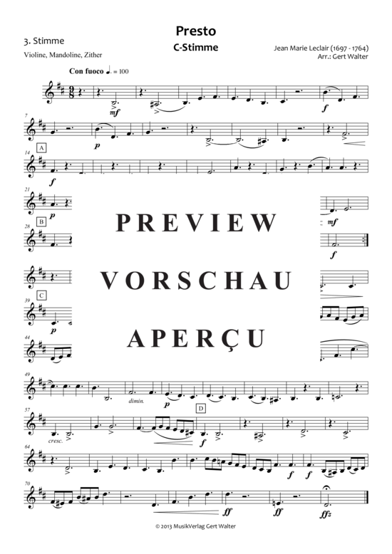 Produktgalerie: Seite 17 von 21 Presto , , (Quintett flexible Besetzung)