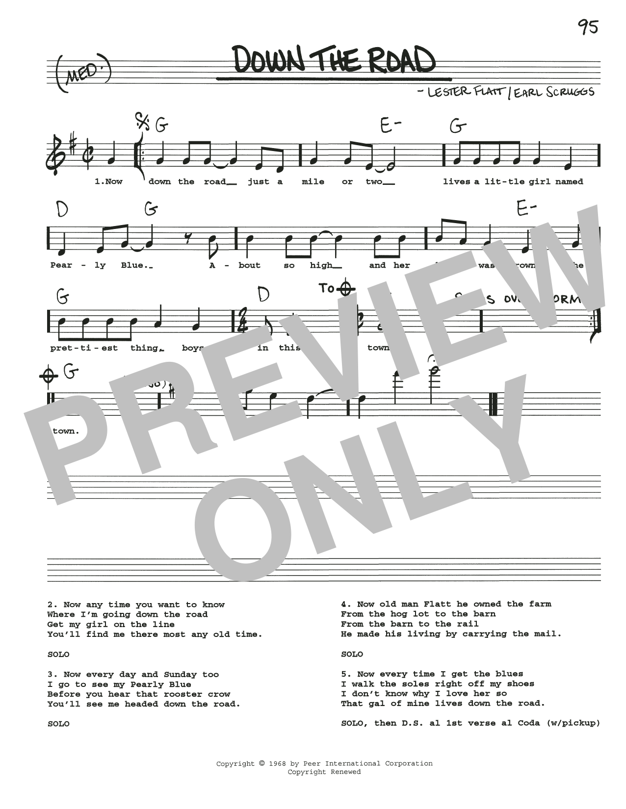 Produktbild zu: Down The Road