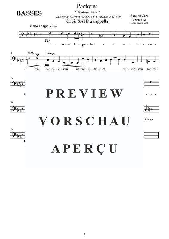 Produktgalerie: Seite 8 von 8 Pastores - Christmas Motet, , Gemischter Chor