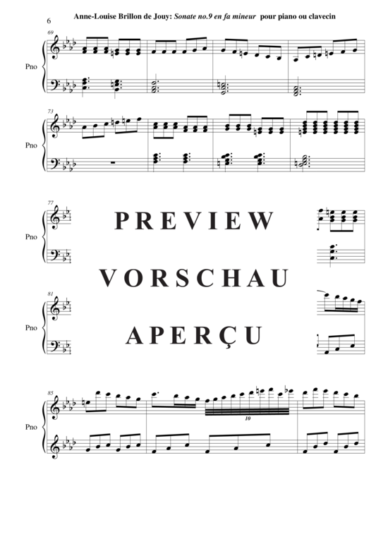 Product gallery: Page 7 of 13 Sonata no. 9 in f minor , Horvath, Nicolas, (Klavier/Cembalo Solo)