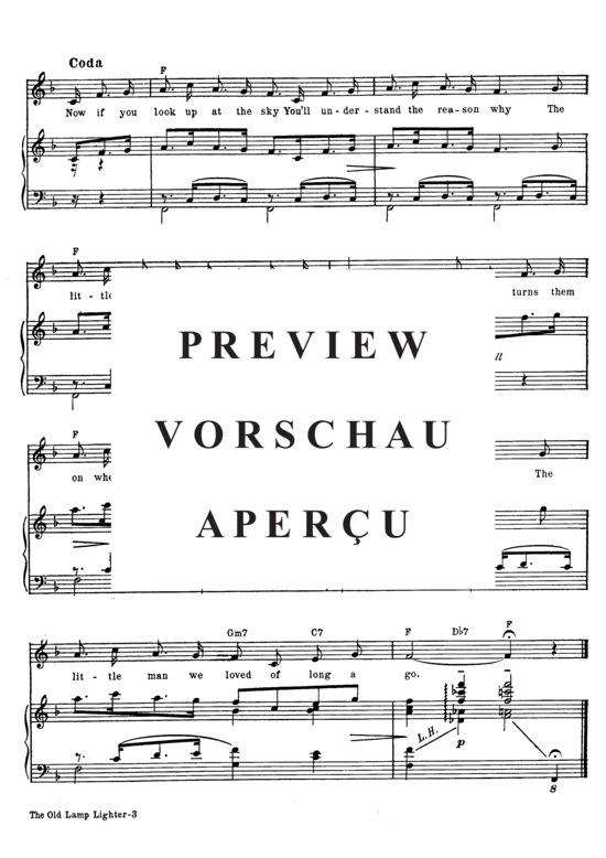 Produktgalerie: Seite 5 von 8 The Old Lamplighter  , Kaye, Sammy, Klavier und Gesang