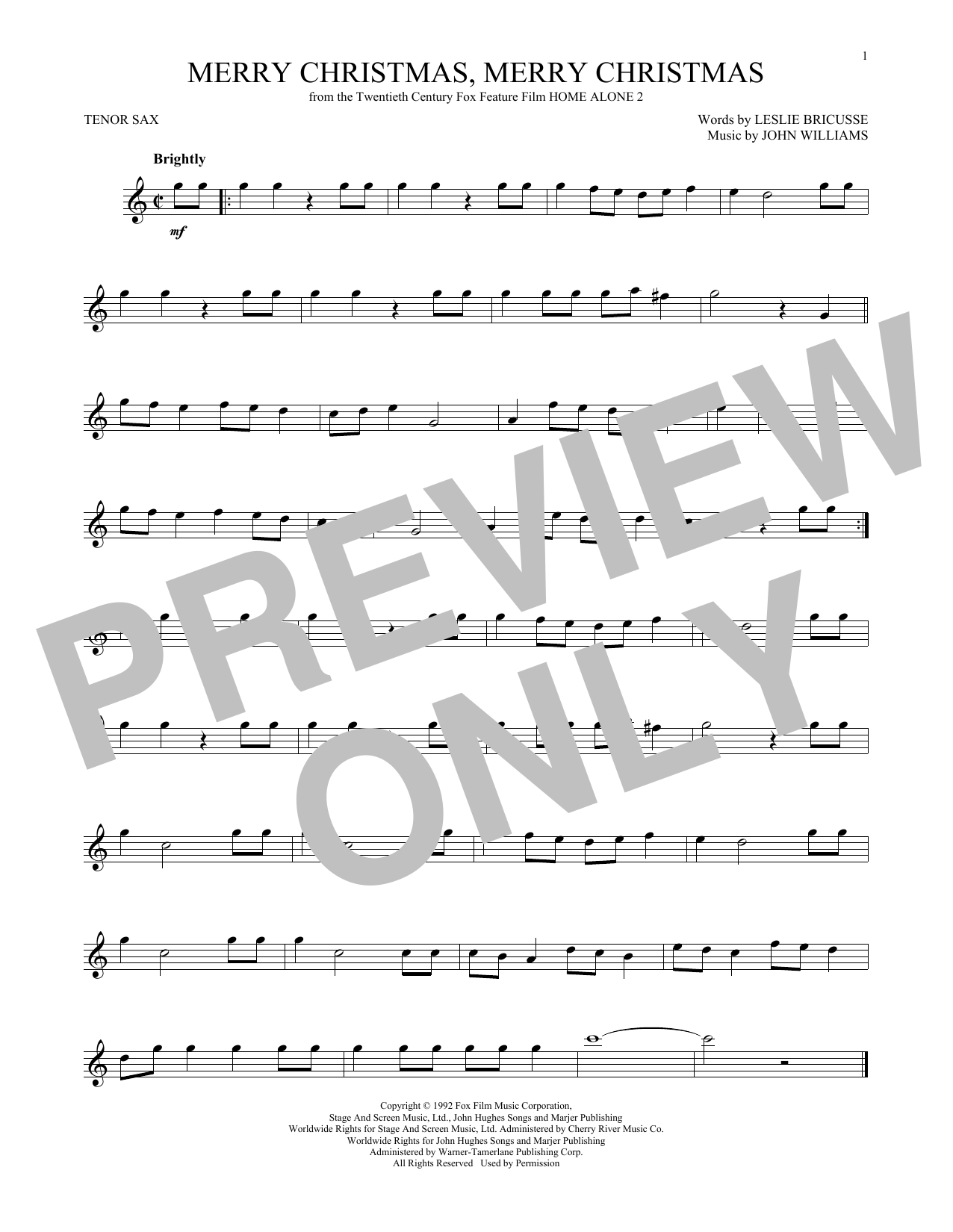 Product gallery: Page 1 of 1 Merry Christmas, Merry Christmas, John Williams
