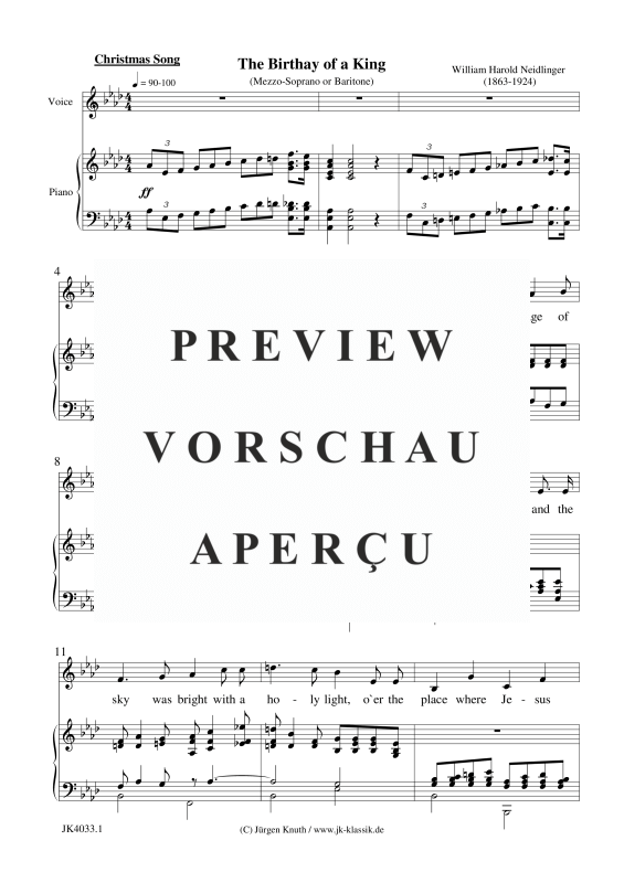 gallery: The Birthay of a King, , (Gesang M-S/T und Klavier)