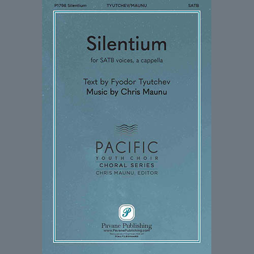 cover: Silentium, Chris Maunu, Chor
