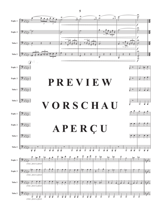 Product gallery: Page 7 of 21 Overture to Nabucco , , (Tuba Quartett EETT)