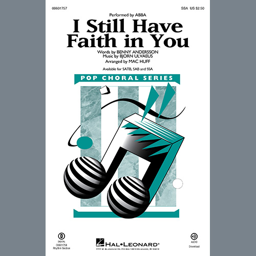 Produktbild zu: I Still Have Faith In You (arr. Mac Huff)