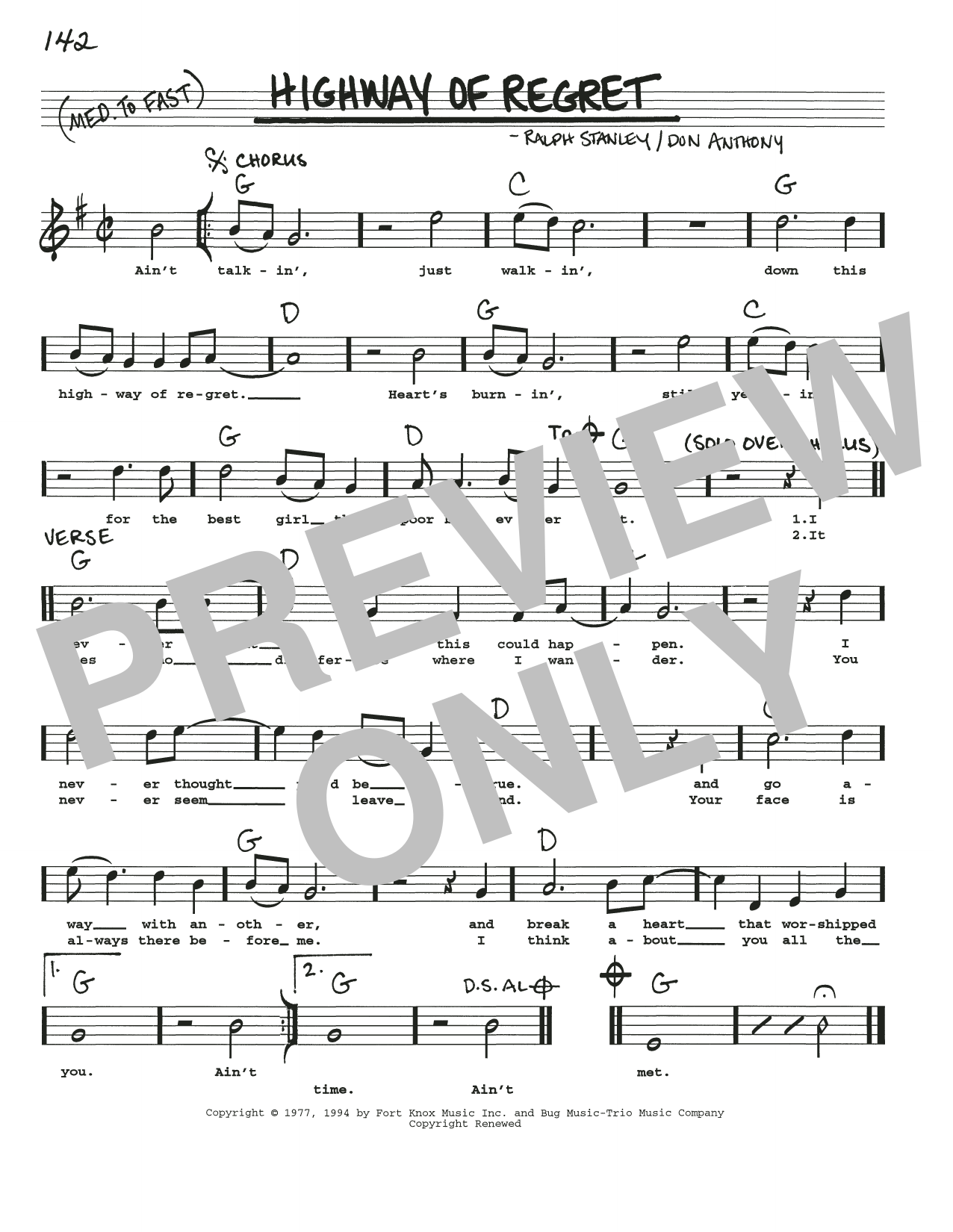Produktbild zu: Highway Of Regret