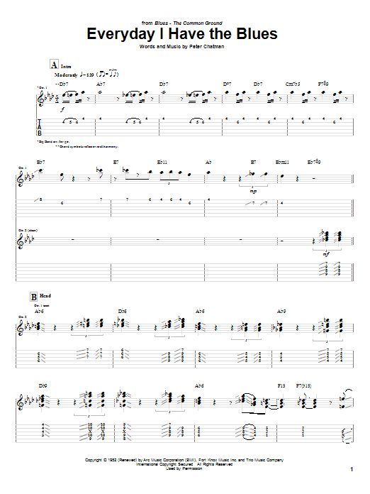 Product gallery: Page 1 of 1 Everyday I Have The Blues, Kenny Burrell