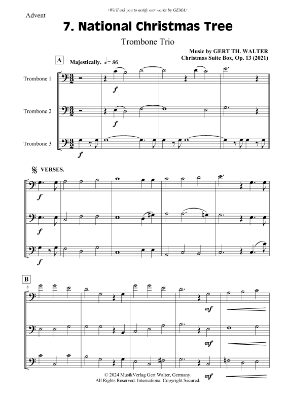 Produktbild zu: National Christmas TreeGert Th. Walter