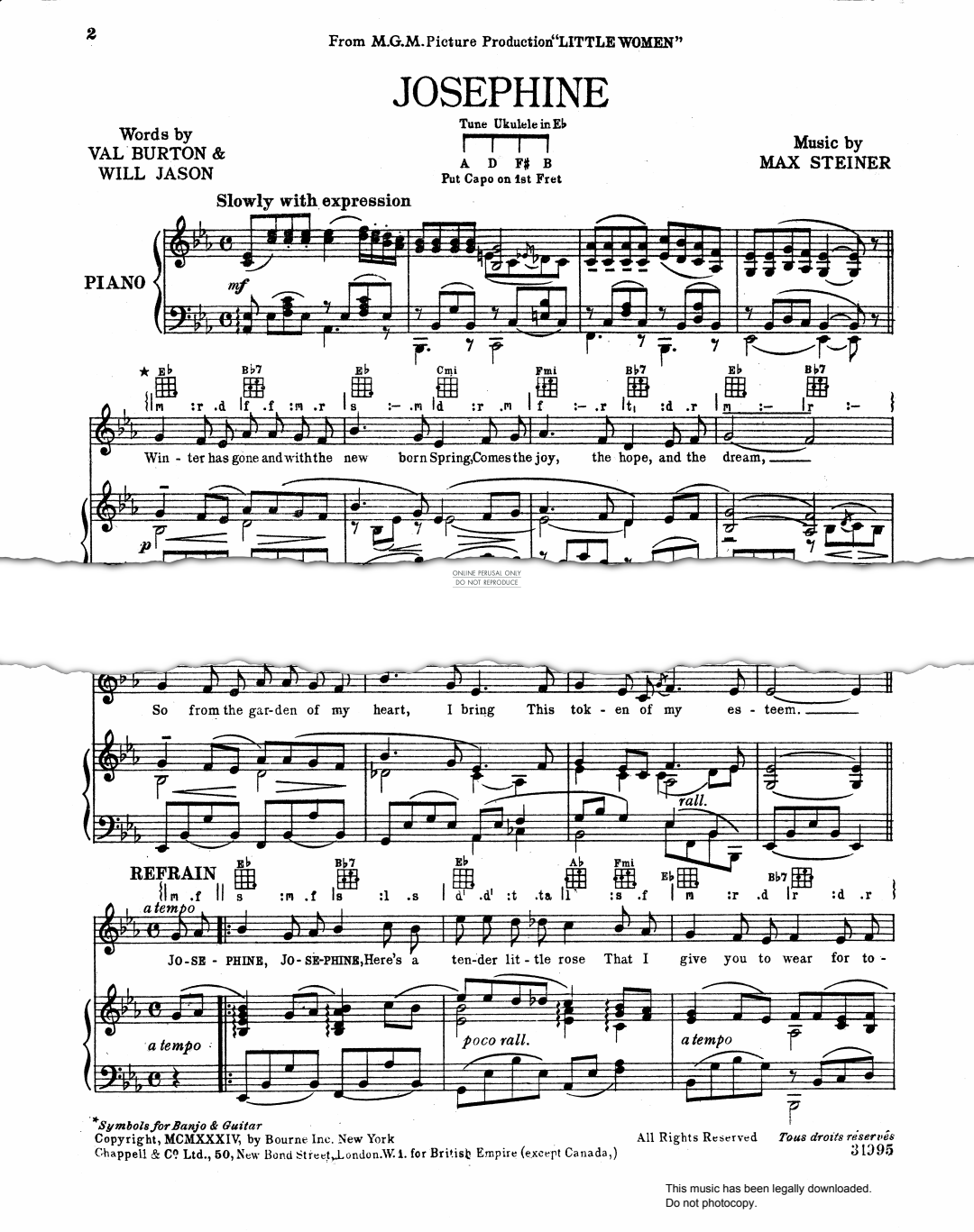 Produktbild zu: Josephine (from 'Little Women')