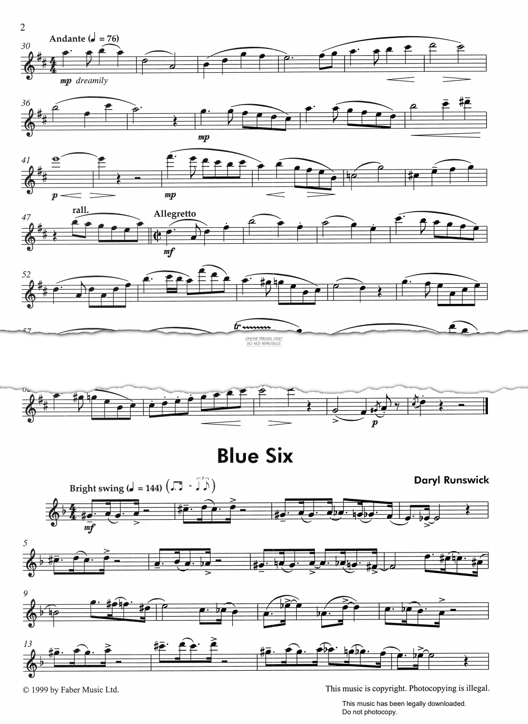 gallery: Blue Six (from 'Unbeaten Tracks'), Daryl Runswick