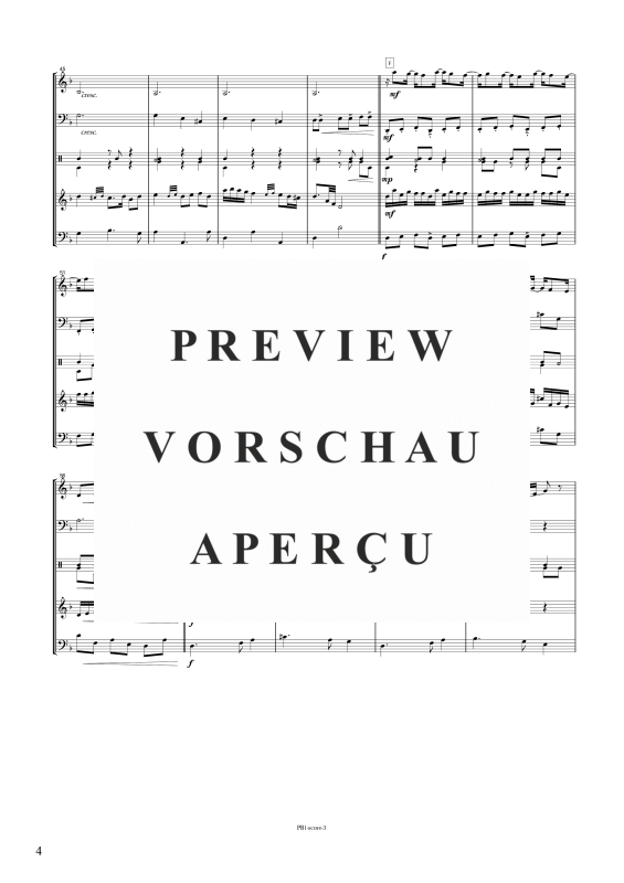 gallery: Purcell-Bäumchen, , Quintett: Zwei Melodiestimmen in C/B/Es, Gitarre, Kontrabass und Schlagzeug