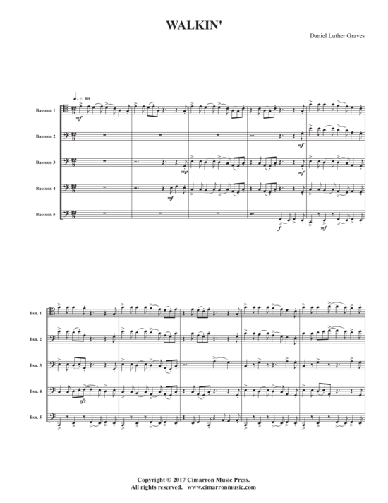 Product picture to: Walkin´ Daniel Luther Graves