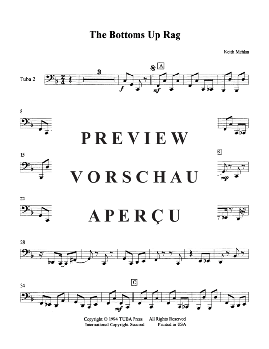 gallery: Bottoms Up Rag , , (Tuba Quartett EETT)