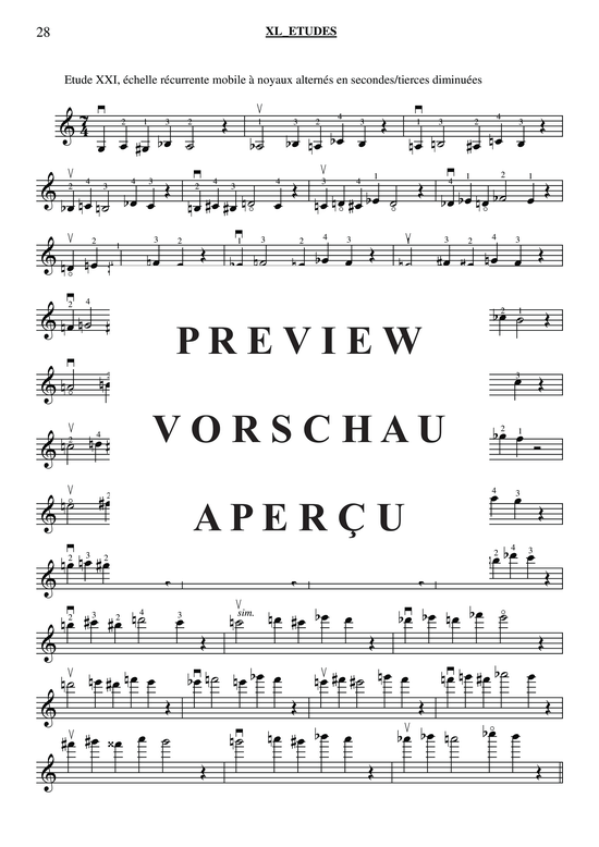 gallery: 40 Études for Violin , , (Geige Solo)