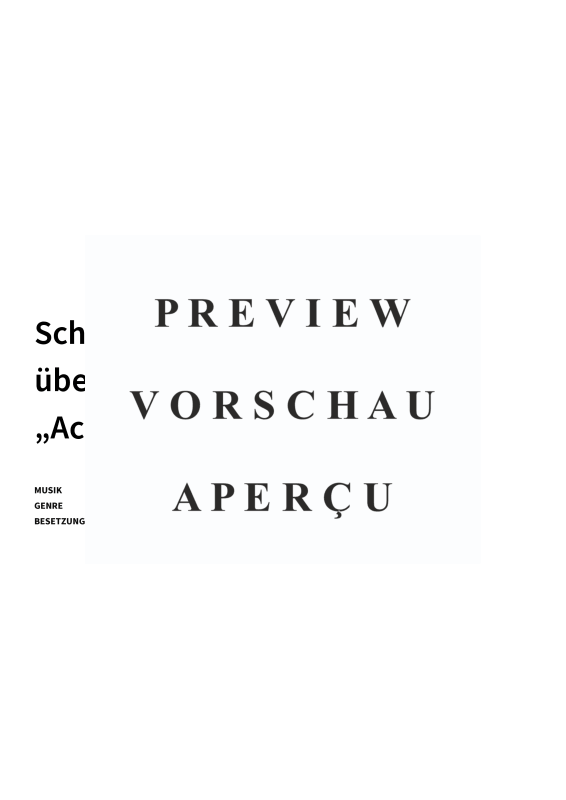 Produktgalerie: Seite 3 von 6 Scherzo im Beethoven-Stil über "Ach du lieber Augustin", , Klavier Solo