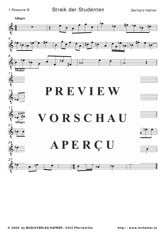gallery: Streik der Studenten, , (Blechbläser Quintett)