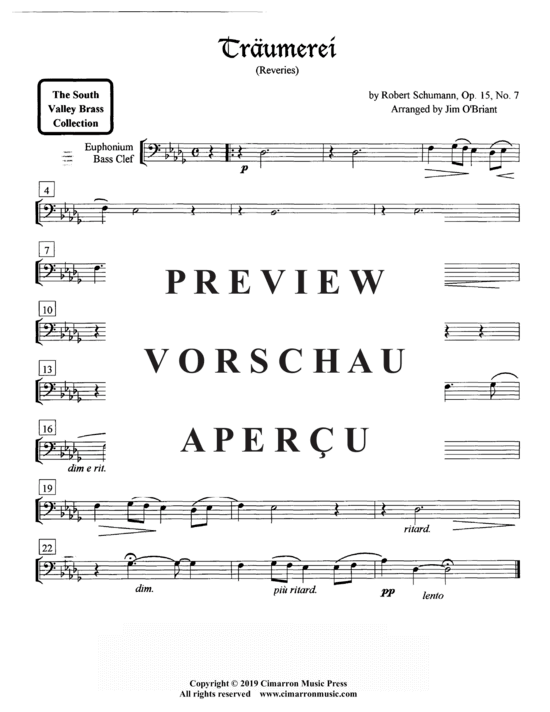 Produktgalerie: Seite 11 von 13 Traumerei , , (Blechbläser Quintett)