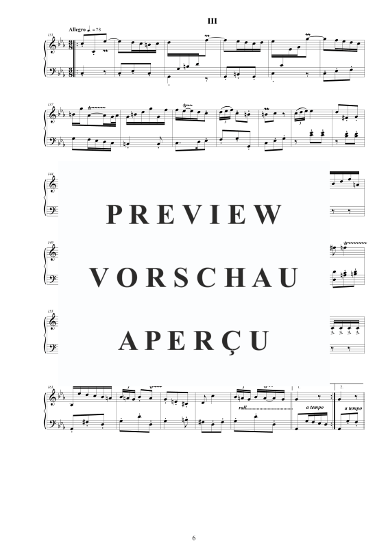 Produktgalerie: Seite 7 von 9 Cembalo Sonate Nr. 5 in C-Moll Op.4, , Cembalo/Klavier Solo