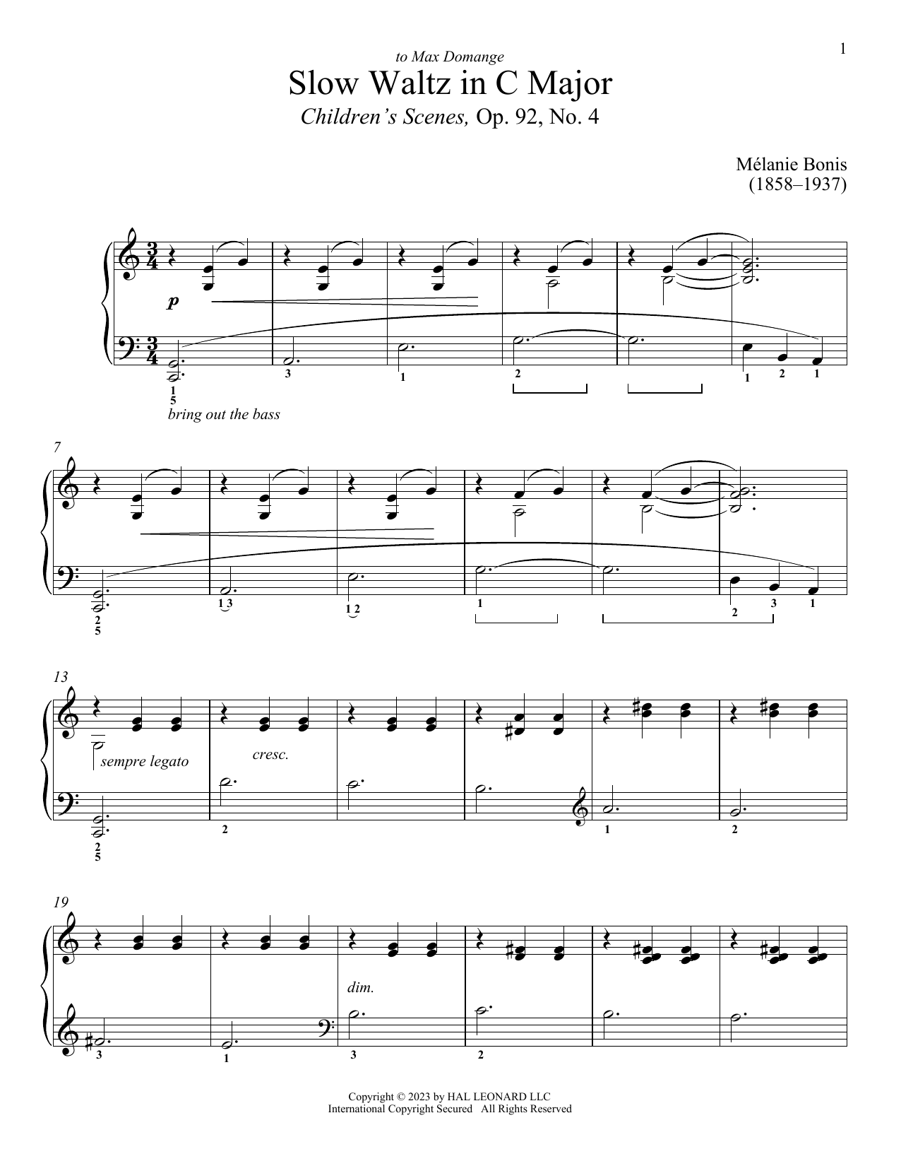 Produktbild zu: Slow Waltz