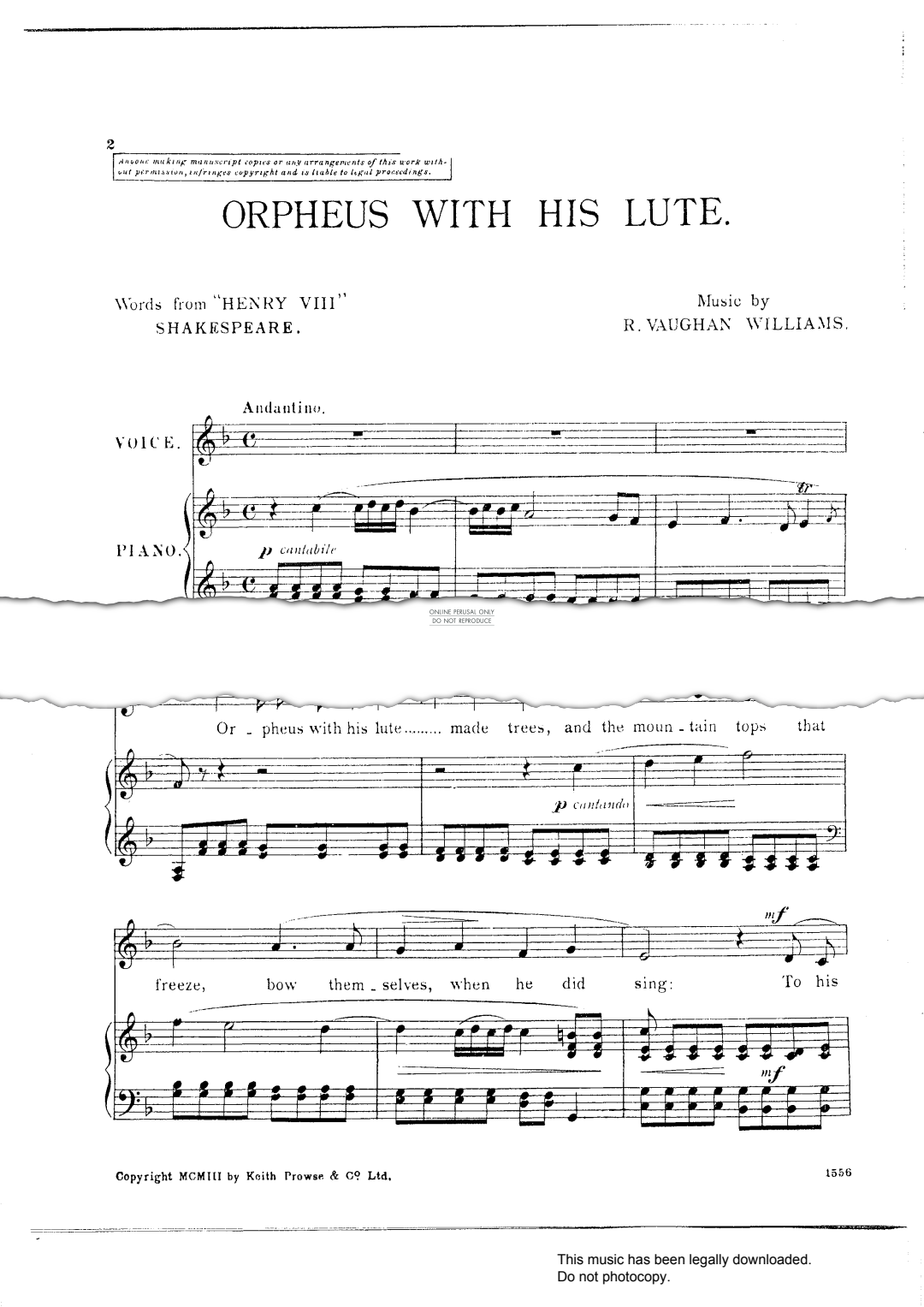 Product picture to: Orpheus With His Lute