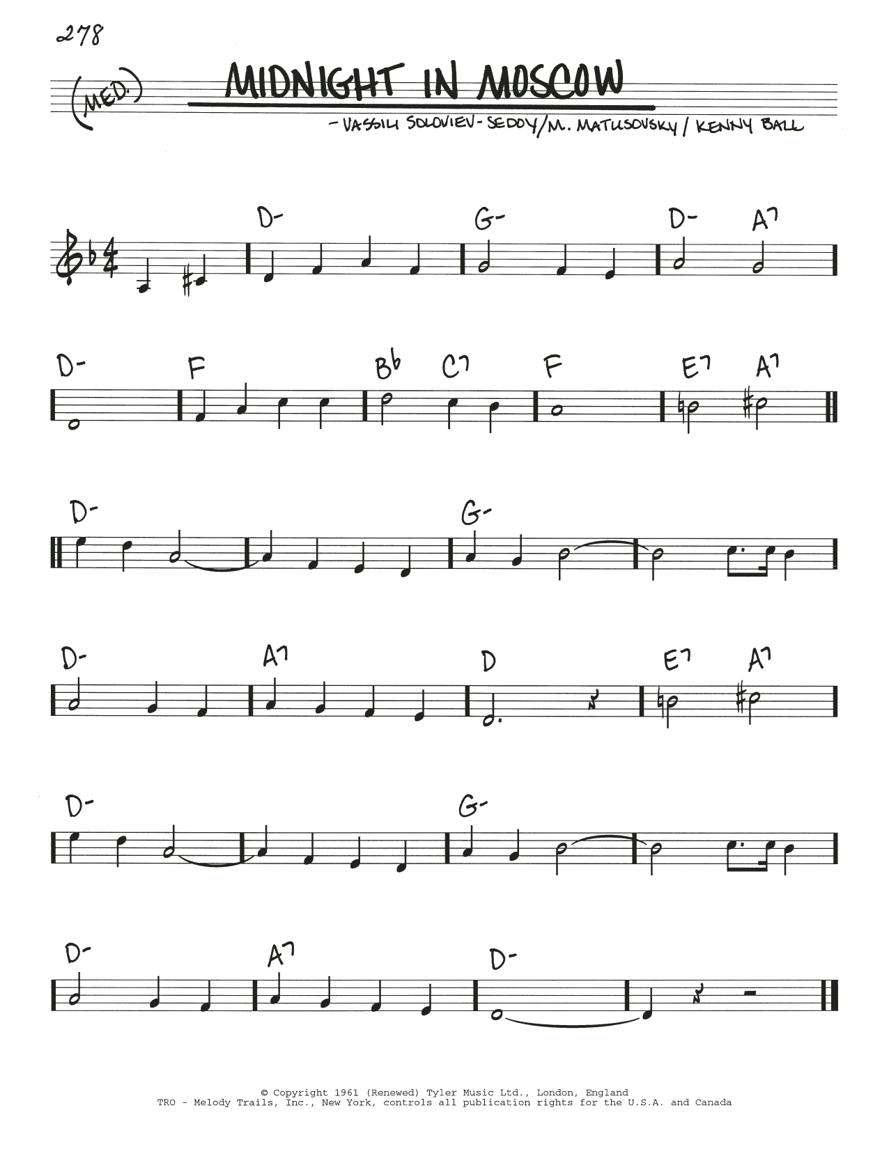 Produktbild zu: Midnight In Moscow