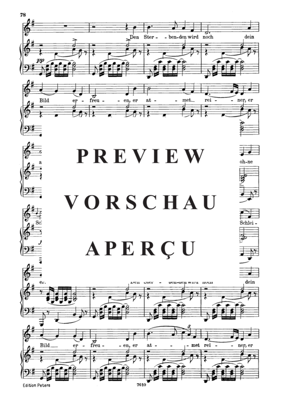 Product gallery: Page 5 of 12 Der zürnenden Diana D.707, , Low Voice and Piano