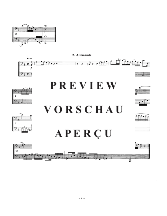 Produktgalerie: Seite 7 von 21 Suite in D minor , , (Euphonium + Tuba)