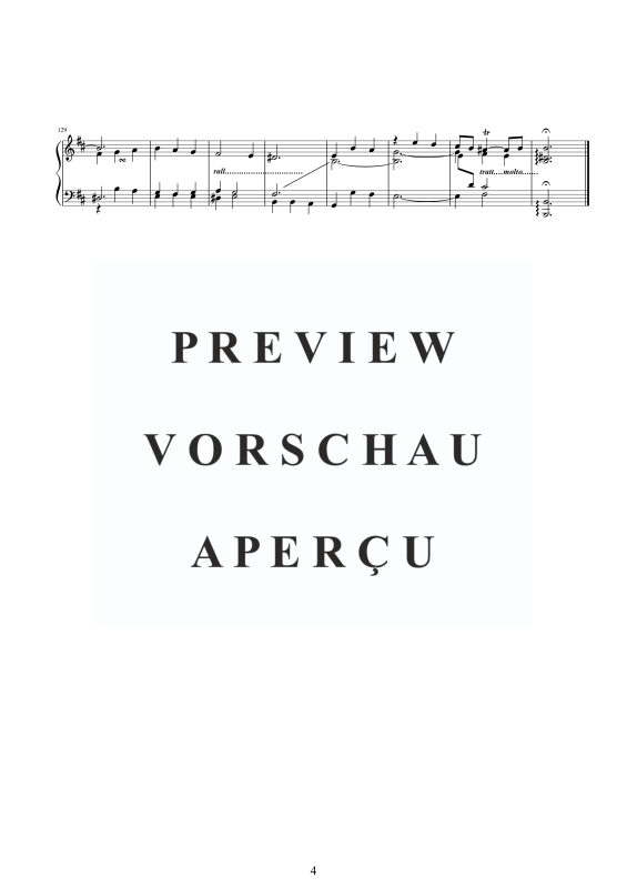 Produktgalerie: Seite 5 von 5 Fantasie und Fuge H-Moll BWV 563, , Klavier Solo