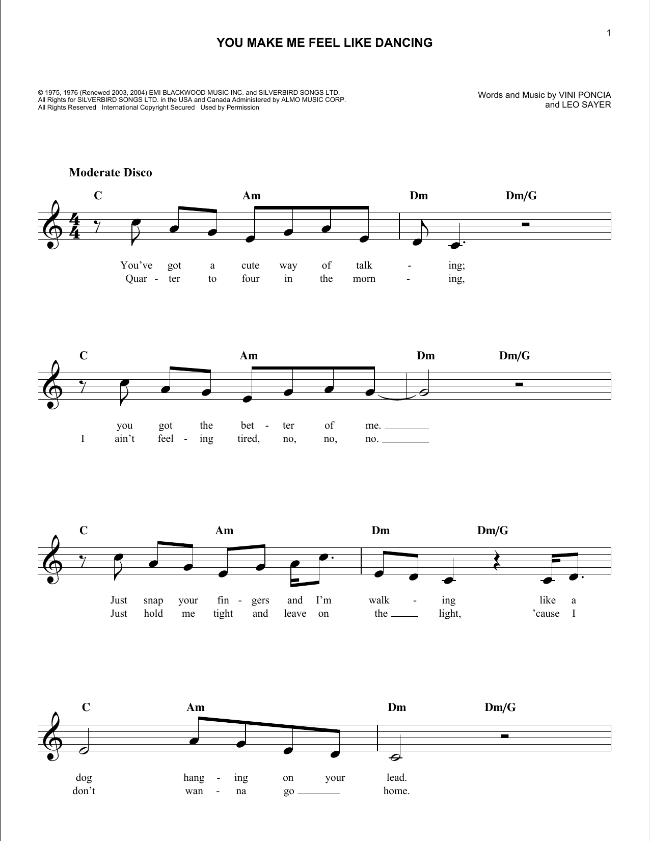 Produktgalerie: Seite 1 von 1 You Make Me Feel Like Dancing, Leo Sayer