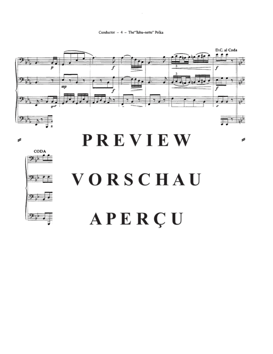 Product gallery: Page 6 of 14 Tuba-nette Polka , , (Tuba Quartett EETT)