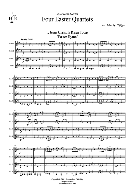 Product picture to: 4 Oster-Quartette Ostern