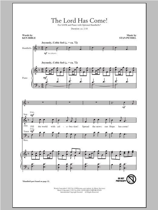 Product gallery: Page 1 of 1 The Lord Has Come!, Ken Bible