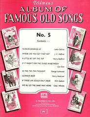 cover: Glorious Beer, Harry Anderson, Gesang, Klavier