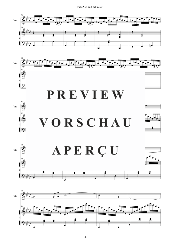 Product gallery: Page 5 of 11 Two Waltzes, , Violin and Piano