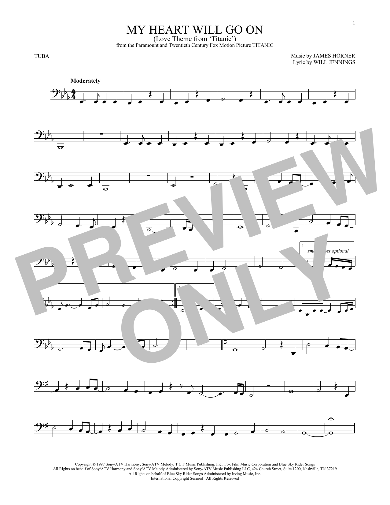 Product gallery: Page 1 of 1 My Heart Will Go On (Love Theme from Titanic), Celine Dion
