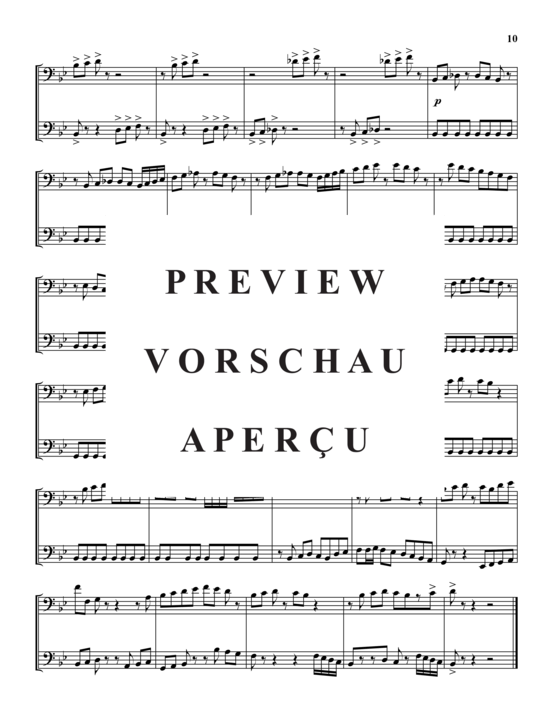 Product gallery: Page 12 of 12 Suite Nr. 6 in Bb , , (2x Bariton/Posaune)