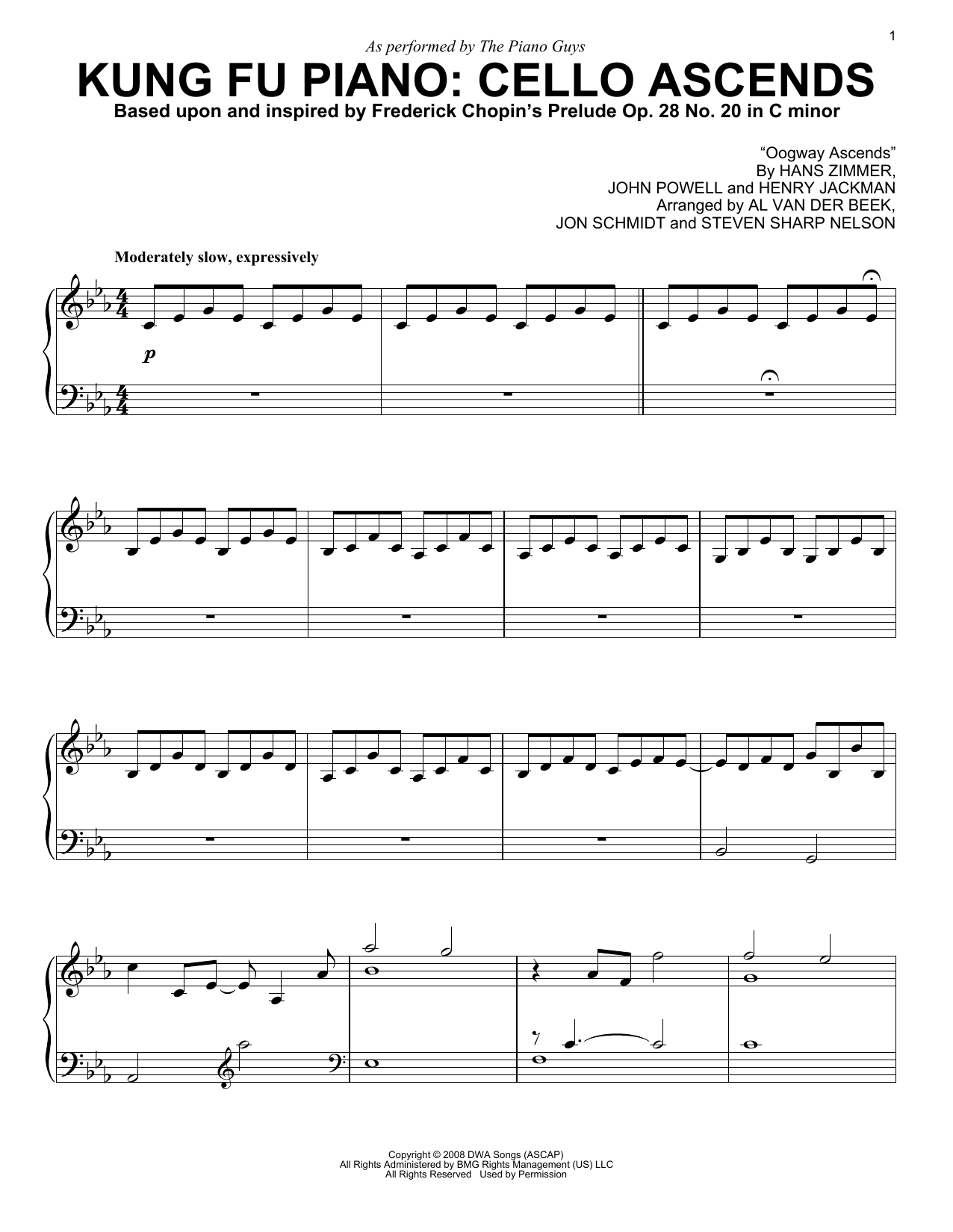 Produktbild zu: Kung Fu Piano: Cello Ascends