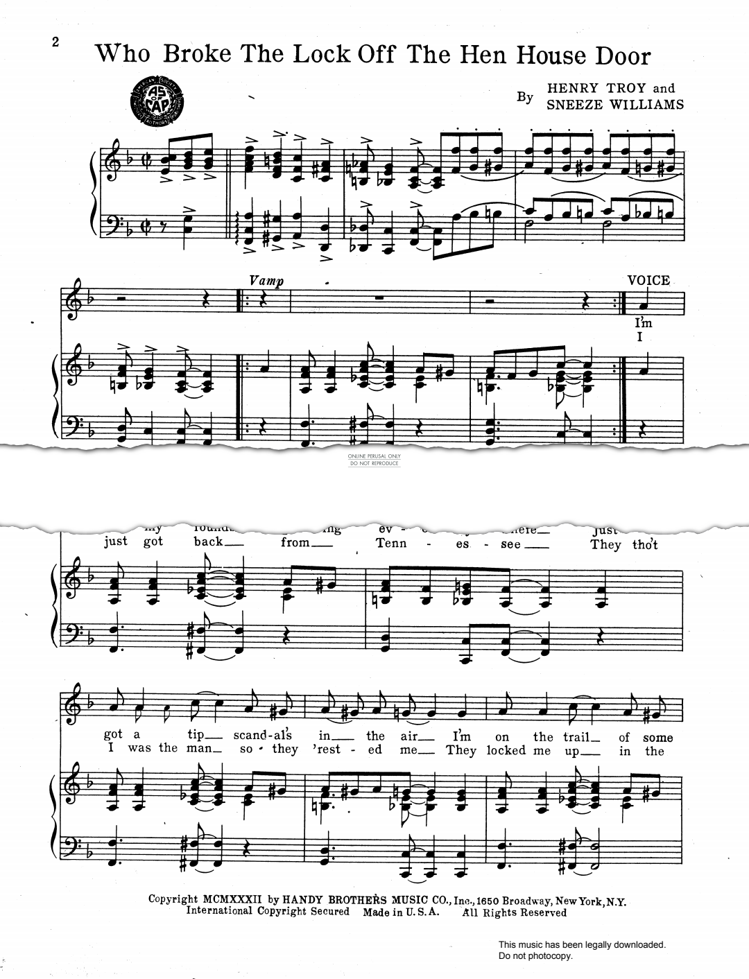 Product gallery: Page 1 of 1 Who Broke The Lock Off The Hen House Door, Henry Troy