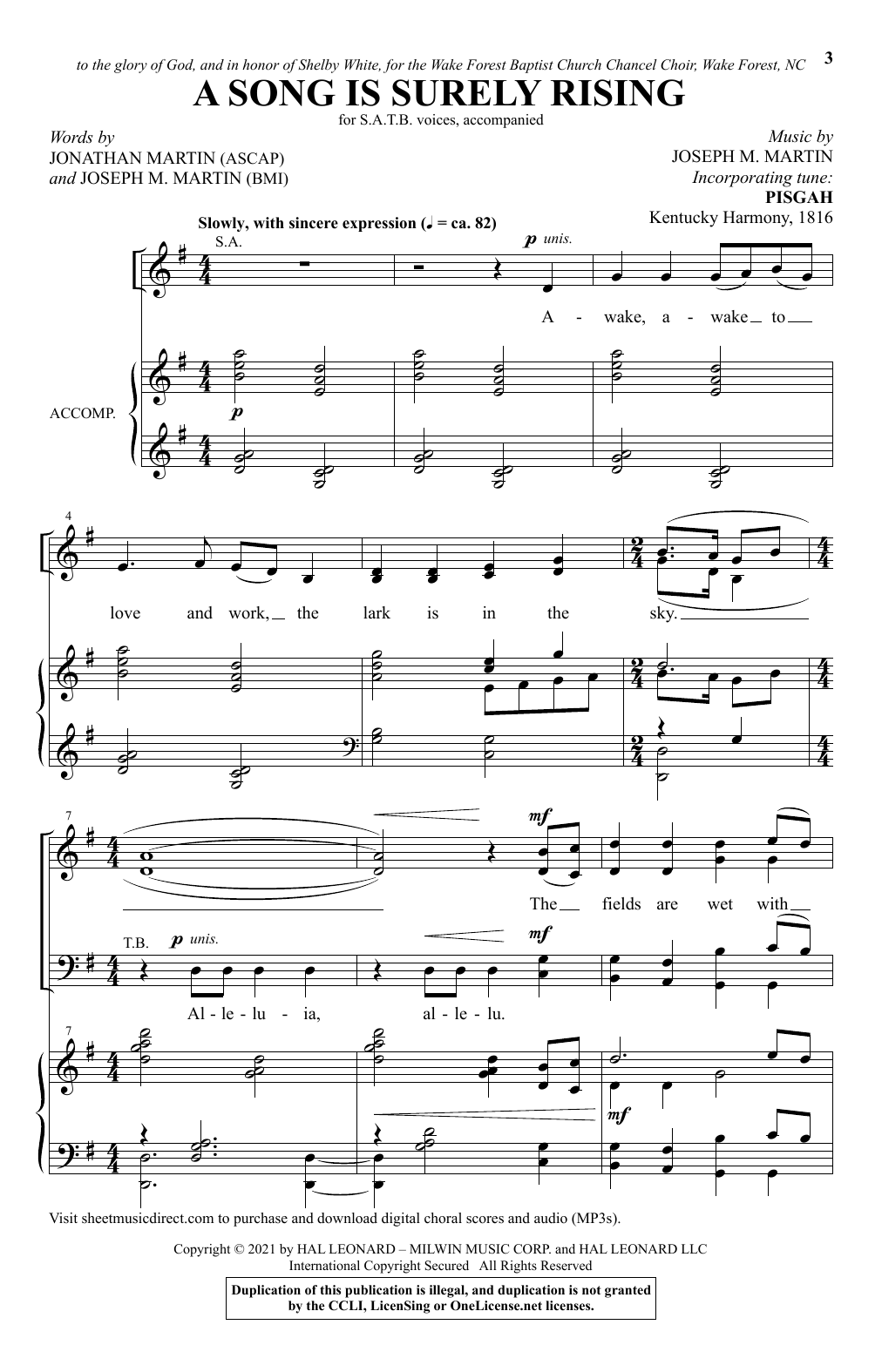 Produktbild zu: A Song Is Surely Rising