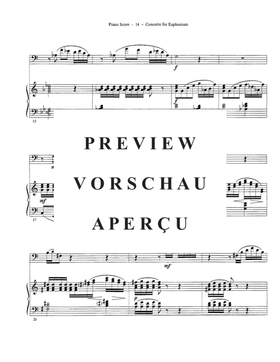 Product gallery: Page 16 of 21 Concerto , , (euphonium + piano)