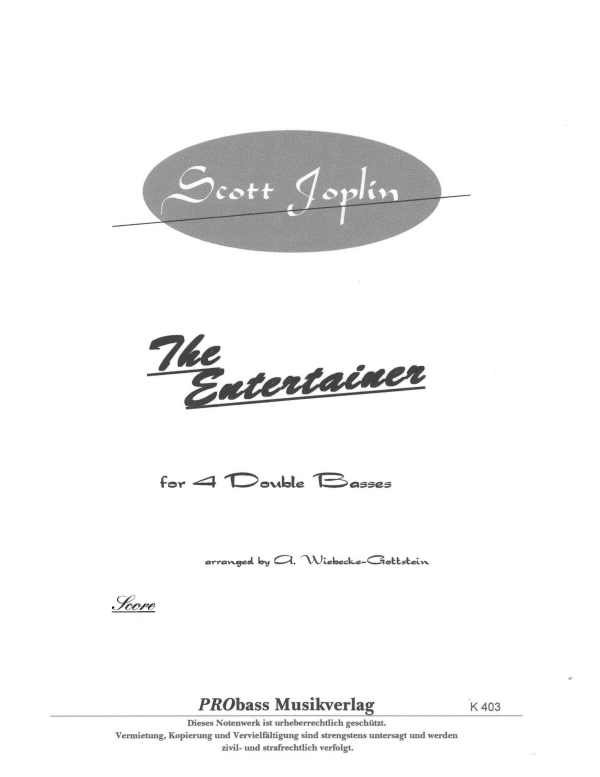 Product picture to: The Entertainer