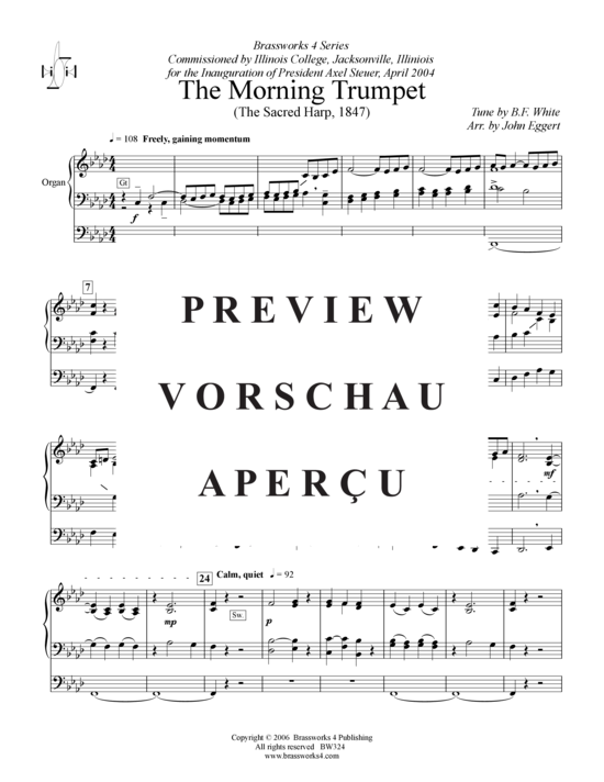 gallery: Morning Trumpet , , (Blechbläserquintett + Orgel)