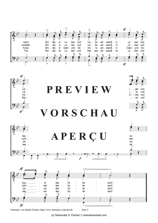 Product gallery: Page 3 of 3 Das Vaterland  , , (male choir)