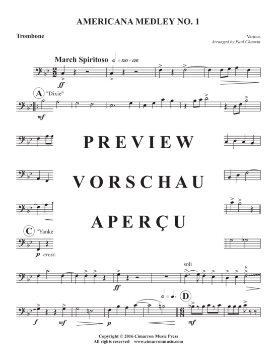 Produktgalerie: Seite 14 von 17 American Medley No. 1 , , (Blechbläserquintett)