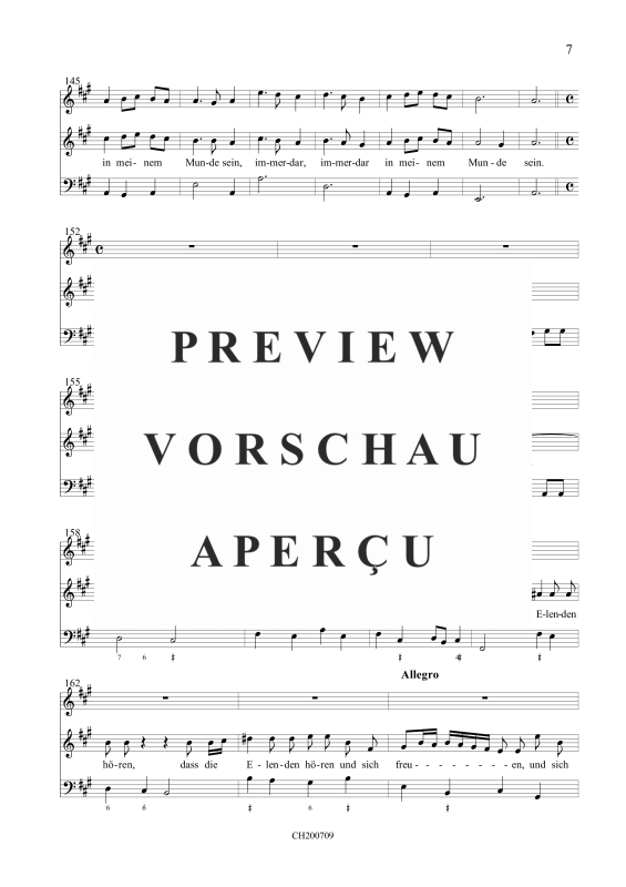 gallery: Ich will den Herrn loben allezeit, , (Sopran, Violine und Continuo)