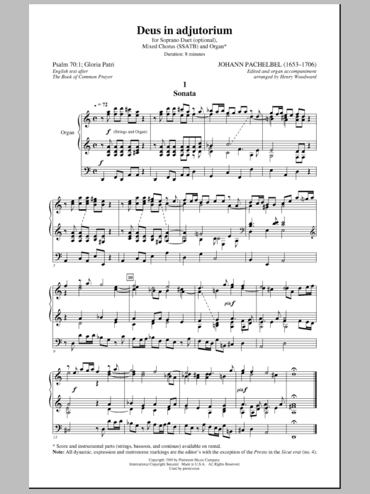 Produktgalerie: Seite 1 von 1 Deus In Adjutorium, Henry Woodward, Chor